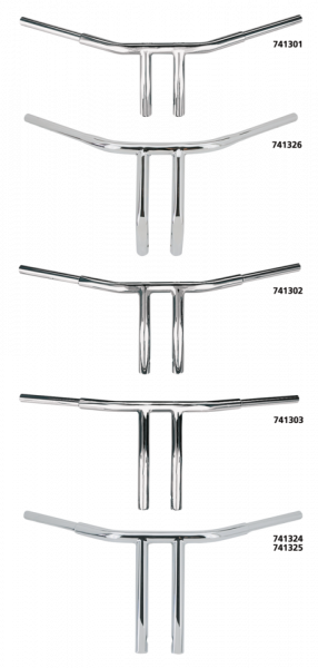 AMERICAN MADE 1 1/4” DIAMETER PHAT T-BAR HANDLEBARS